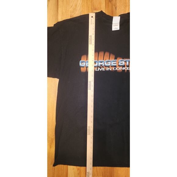 Vintage 2005 George Straight Live In Concert Tee Shirt Size XL Black Country - Picture 5 of 6